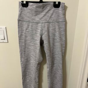 Grey Lululemon high waisted leggings